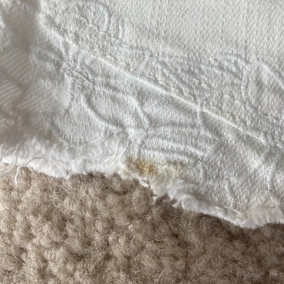 White Denim Shorts - Picture 10 of 10